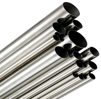 Le tuyau d'acier inoxydable sans couture poli 201 solides solubles colorent le tube épais fait sur commande 2500mm